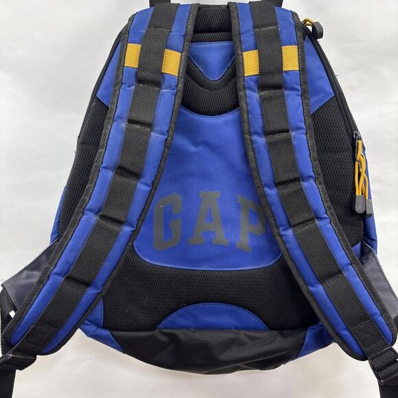 Gap Factory Backpack Vintage- Sum.'04, Blue and Yellow - Picture 4 of 11